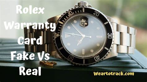 fake vs real rolex warranty card|rolex papers replacement.